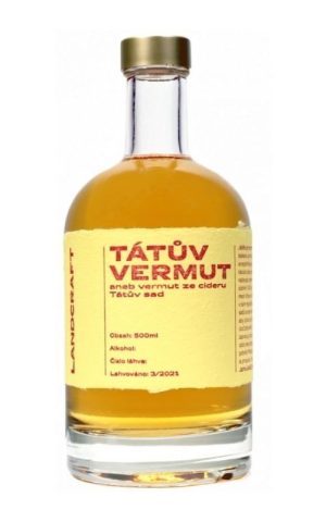 Landcraft Tátův Vermut Vermouth 0,5l 19% L.E. / Rok lahvování 2021