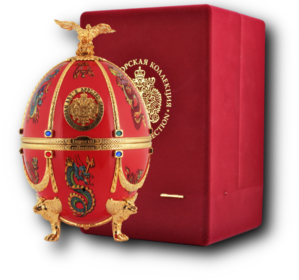 Imperial Collection Faberge Red Dragon 40% 0,7L (dárkové balení kazeta)