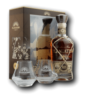 Plantation XO 20th Anniversary 40% 0,7L (dárkové balení s 2 skleničkami)
