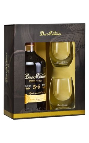 Dos Maderas 5+5 0,7l 40% + 2x sklo GB