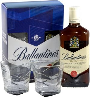 Ballantine's 0,7l 40% + 2x sklo GB