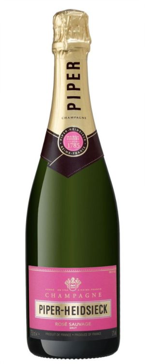 Piper Heidsieck Brut Rose Sauvage 2y 0,75l 12%
