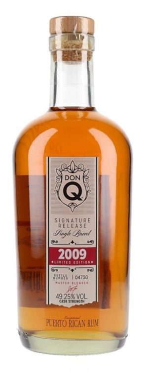 Don Q Signature Release Single Barrel 10y 2009 0,7l 49,25% L.E. / Rok lahvování 2019