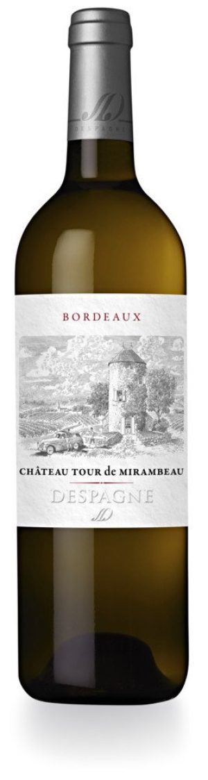 Château Tour de Mirambeau Bordeaux blanc Despagne 2020 0,75l 12%