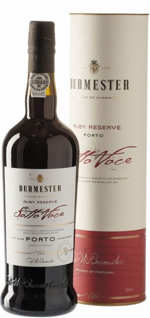 Burmester Sotto Voce Porto Ruby 0,75l 19,5% Tuba