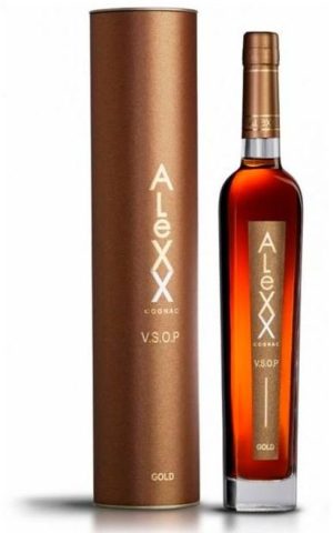 Brandy AleXX Gold VSOP 0,5l 40% Tuba