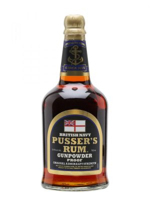 Pusser's Gunpowder British Navy Rum 0,7l 54,5%