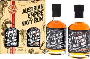 Austrian Empire Reserva 1863 + Solera 18y 2×0,2l 40% GB