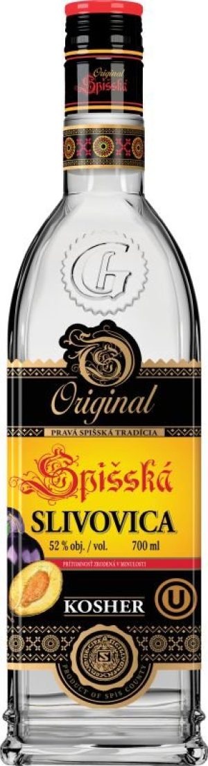 Spišská Originál Slivovice Kosher 0,7l 52%