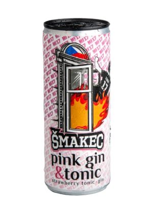 Šmakec Pink Gin & Tonic Exklusivní Edice Martin Fenin 0,25l 10,1%