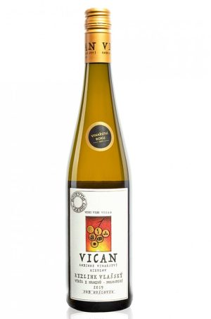 VICAN Ryzlink vlašský Výběr z hroznů 2022 0,75l 13,5%
