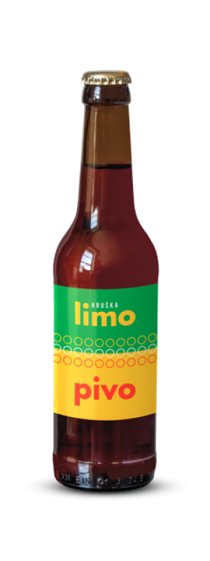 Limopivo hruška 0,33l 4,6% Sklo