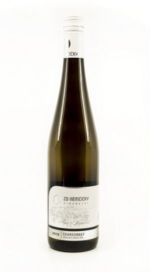 ZD Němčičky Chardonnay Moravské zemské víno 0,75l 12,5% Etiketa