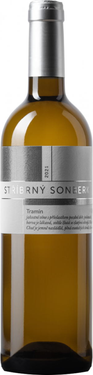 Sonberk Stříbrný Tramín Pozdní sběr 2021 0,75l 14%