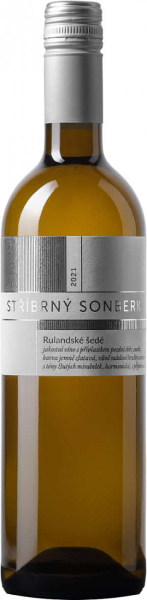 Sonberk Stříbrný Rulandské šedé Pozdní sběr 2021 0,75l 13,5%