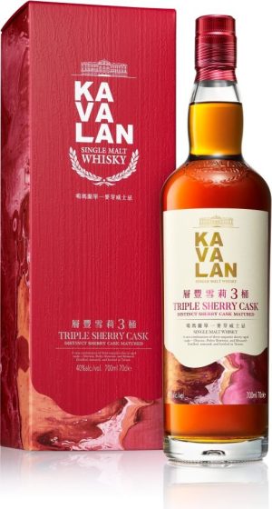 KAVALAN Tripple Sherry Cask Pedro Ximenez 0,7l 40% GB