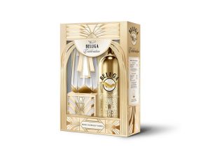 Beluga Noble Celebration Highball 0,7l 40% + 1x sklo GB