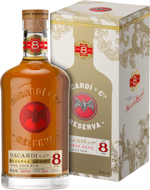 Bacardi Reserva Ocho 8y 0,7l 40% GB