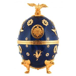 Vodka Imperial Collection Faberge Blue with cammeo 0,7l 40% GB