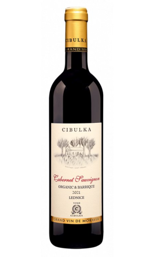 Cibulka Cabernet Sauvignon Barrique Výběr z hroznů 2021 0,75l 12,5%