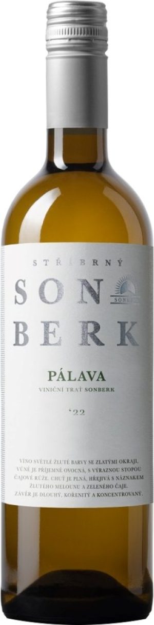 SONBERK Stříbrný Sonberk Pálava Pozdní sběr 0,75l 13,5%