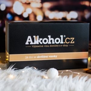 Ginový kalendář 24×0,04l + 1x sklo