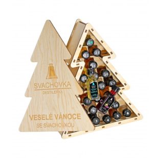 Svachovka adventní kalendář 24×0,02l 43% GB
