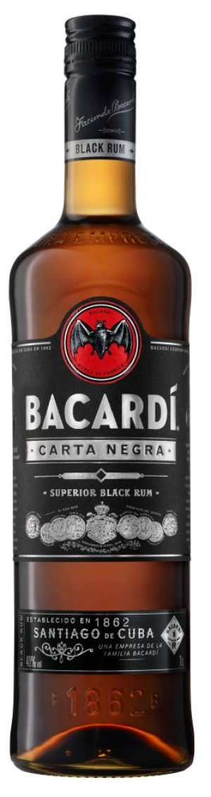 Bacardi Carta Negra 1l 40%