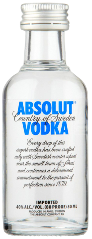 Absolut Blue 0,05l 40%