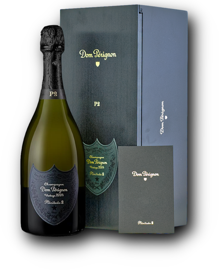 Dom Pérignon 2004 Brut Champagne, Plénitude 2 12,5% 0,75L (dárkové balení kazeta)