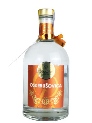 Pálenice Skanzen Modrá Skanzen Oskerušovice 49% 0,5l