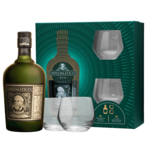 Diplomático Reserva Exclusiva 0,7l 40% + 2x sklo GB